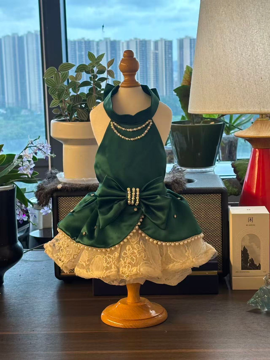 Emerald Ethereal Gown