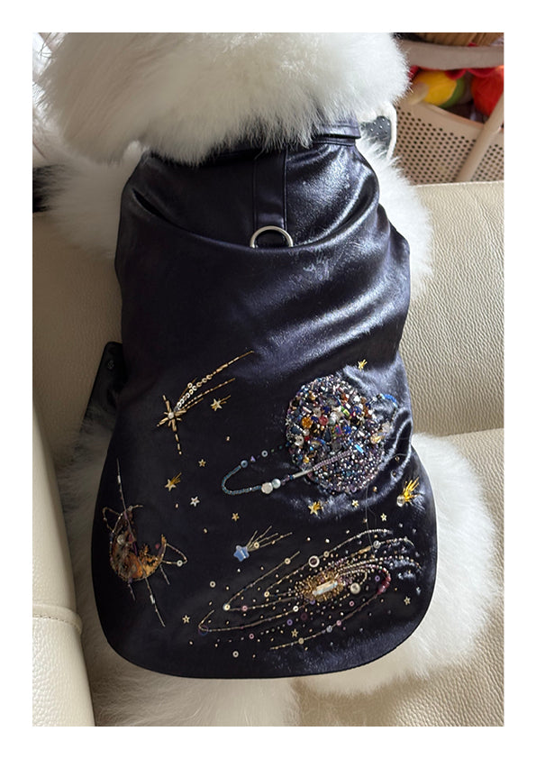 Celestial French Embroidered Vest
