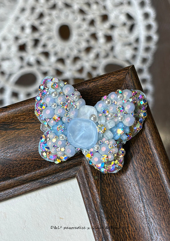 Butterfly Hairclip Blue